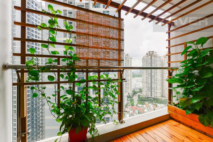 bancony Căn hộ Vinhomes Central Park 1 phòng ngủ, tầng cao P6, nội thất đầy đủ