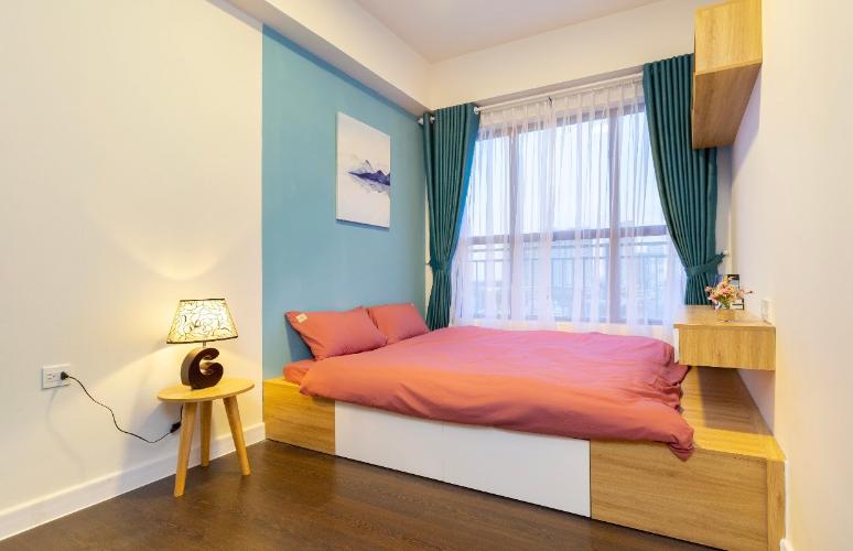 Phòng ngủ căn hộ The Sun Avenue Căn hộ The Sun Avenue nội thất hiện đại, view thành phố sầm uất.