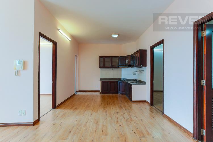 Phòng Bếp Căn hộ Copac Square Quận 4 tầng thấp 2 phòng ngủ nội thất cơ bản