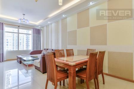 Phòng Ăn Căn hộ Sài Gòn Pearl 2 phòng ngủ tầng cao Ruby 2 view sông