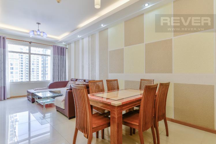 Phòng Ăn Căn hộ Sài Gòn Pearl 2 phòng ngủ tầng cao Ruby 2 view sông