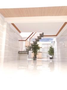 Không gian nhà phố Nhà phố trung tâm Tân Phú hướng Nam, hẻm xe ba gác.