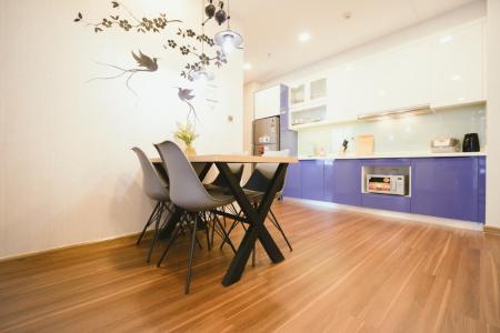 Bán căn hộ Vinhomes Central Park 2PN, tháp The Central 3, diện tích 76m2, đầy đủ nội thất