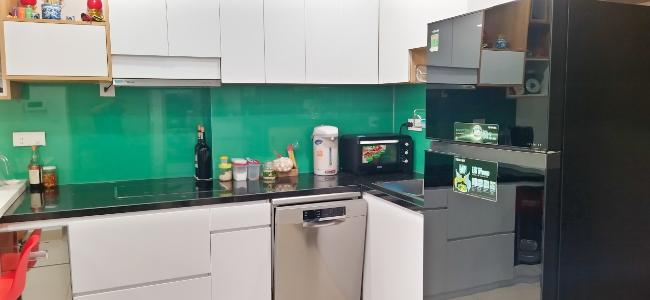 Phòng bếp Botanica Premier, Tân Bình Căn hộ Botanica Premier tầng trung, hướng Đông view thành phố.