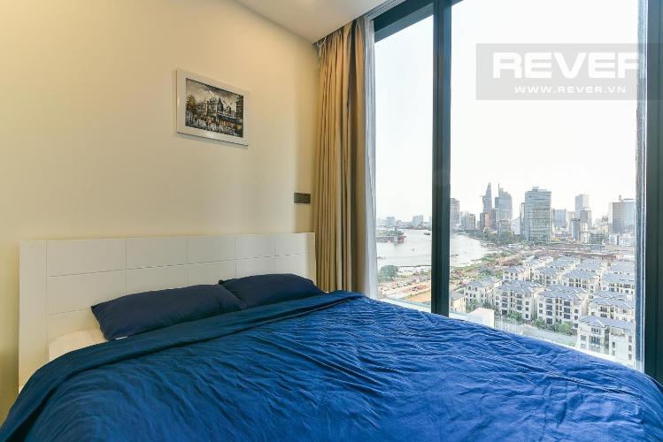 Phòng ngủ căn hộ Vinhomes Golden River Bán hoặc cho thuê officetel Vinhomes Golden River 2PN, diện tích 68m2, đầy đủ nội thất, hướng ban công Tây Nam