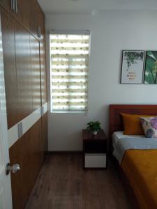 Phòng ngủ  căn hộ Sky Garden Căn hộ Sky Garden đầy đủ nội thất, view thành phố thoáng mát.