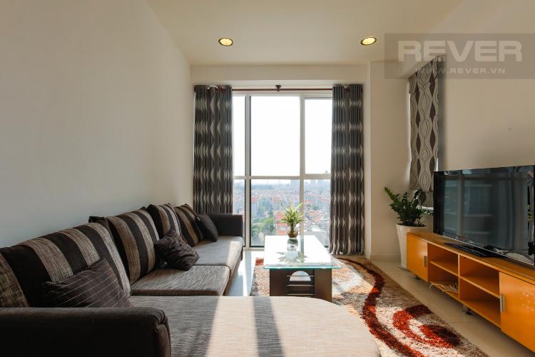 Phòng Khách căn hộ SUNRISE CITY Bán căn hộ Sunrise City 2 phòng ngủ, tầng thấp, tháp V5, diện tích 106m2, đầy đủ nội thất