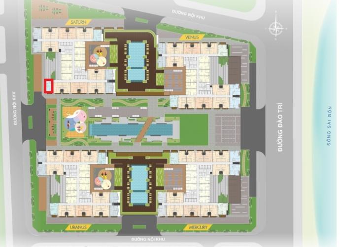 mặt bằng căn hộ q7 saigon riverside Căn hộ Q7 Saigon Riverside tầng cao, nội thất cơ bản, tiện ích đa dạng