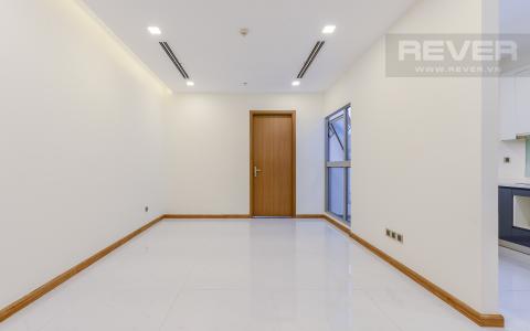 phòng khách Căn OfficeTel Vinhomes Central Park 1 phòng ngủ tầng thấp Park 1 nội thất cơ bản