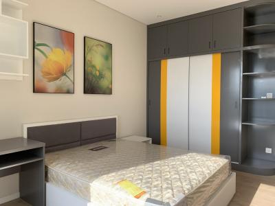 Phòng ngủ Diamond Island Quận 2 Căn hộ Đảo Kim Cương đầy đủ nội thất, view thành phố.