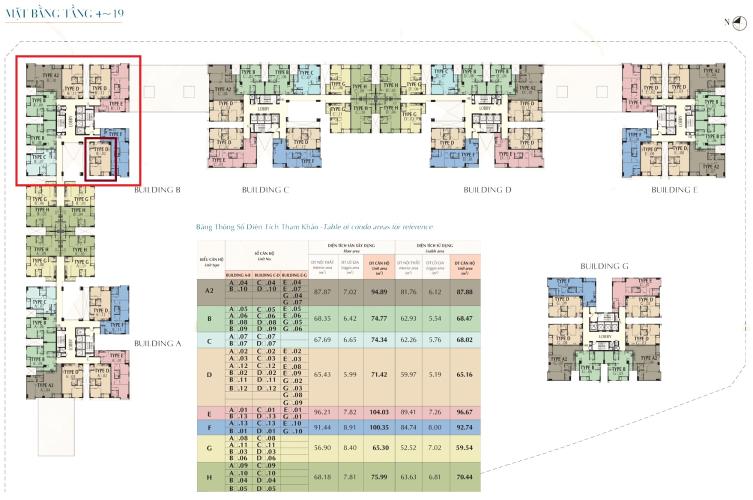 layout căn hộ Saigon South Residence Bán căn hộ thô tầng cao Saigon South Residence, tiện ích đa dạng.