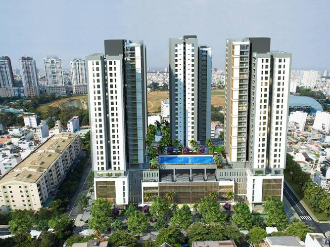 Xi Grand Court, Quận 10 Căn hộ Xi Grand Court view nội khu tầng cao, nội thất đầy đủ.