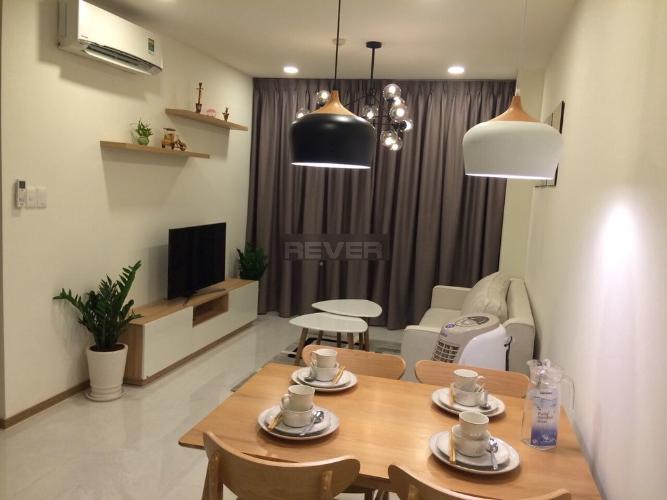 Phòng khách  căn hộ Riva Park Căn hộ Riva Park tầng trung đầy đủ nội thất, màu sắc trung tính.