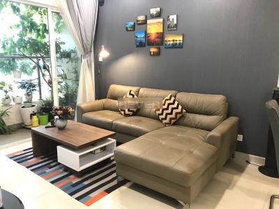 Căn hộ Dragon Hill 2, Nhà Bè Căn hộ Dragon Hill 2 tầng trung, ban công hướng Đông Nam.