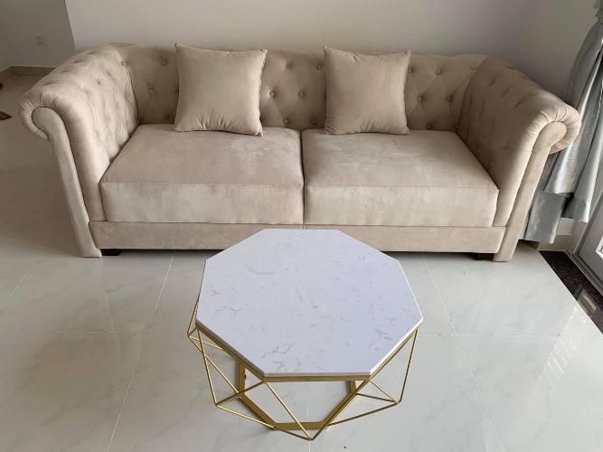 Phòng khách Saigon Mia, Bình Chánh Căn hộ Saigon Mia tầng trung, view thành phố.