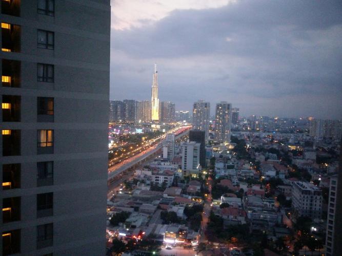 View cảnh căn hộ Masteri Thảo Điền Căn hộ Masteri Thảo Điền tầng cao, view sông thoáng mát