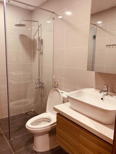 Phòng tắm căn hộ Sunrise Riverside Căn hộ Sunrise Riverside tầng 15, 2 phòng ngủ, nội thất đầy đủ.