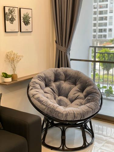 Nội thất Saigon South Residence  Căn hộ Saigon South Residence tầng thấp, nội thất cơ bản hiện đại.