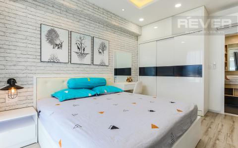 Phòng Ngủ 1 Căn hộ Happy Residence 2 phòng ngủ tầng trung tháp B nội thất đầy đủ