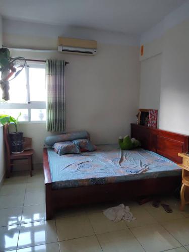 Phòng ngủ căn hộ CHUNG CƯ KHANG GIA Bán căn hộ chung cư Khang Gia 2PN, diện tích 73m2, đầy đủ nội thất, hướng cửa Đông Nam