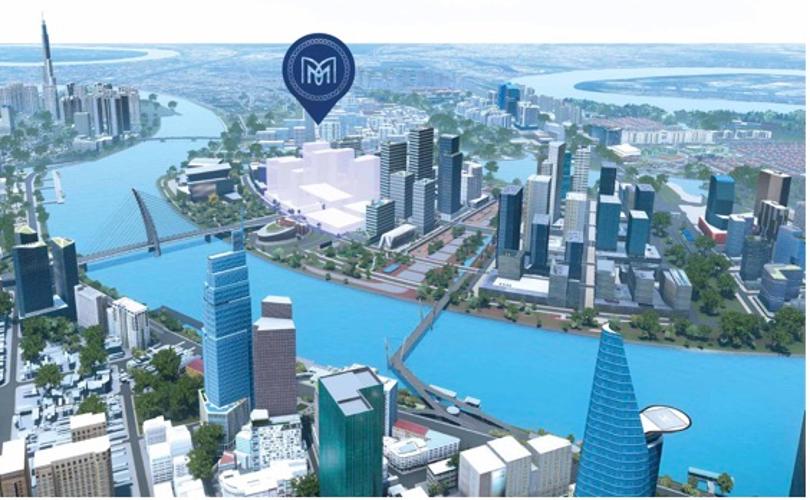 Bán căn hộ The Metropole Thủ Thiêm tầng thấp, diện tích 50m2 -  1 phòng ngủ, nội thất cơ bản