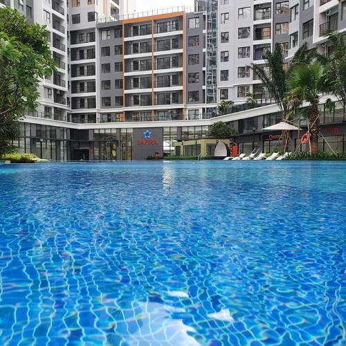 Hồ bơi Safira Khang Điền Căn hộ Safira Khang Điền tầng trung, view thành phố thoáng đãng