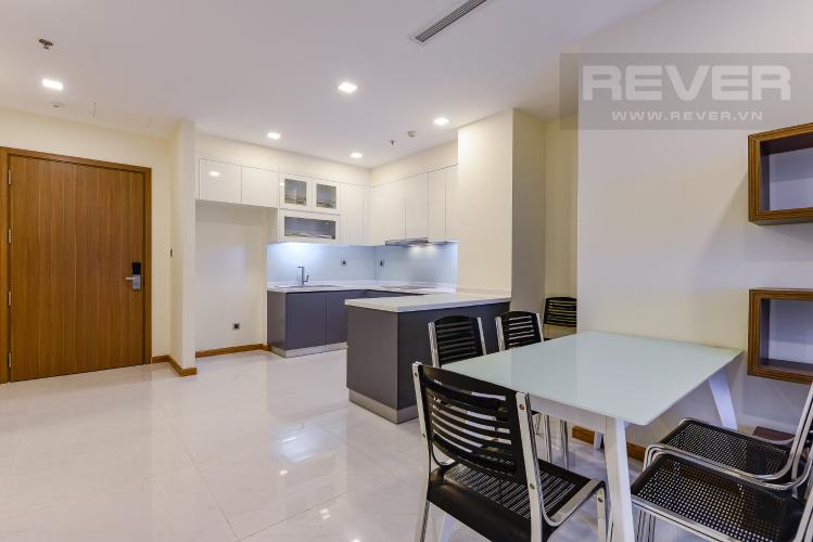 Bàn ăn Căn hộ Vinhomes Central Park 3 phòng ngủ tầng trung P6 view sông