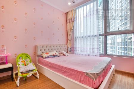 Phòng ngủ 2 Căn hộ Vinhomes Central Park tầng cao hướng Tây Bắc tháp Central 2