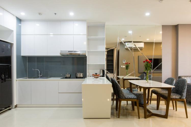 Phòng ăn và bếp căn hộ HADO CENTROSA GARDEN Bán căn hộ Hado Centrosa Garden 1 phòng ngủ, diện tích 56m2, đầy đủ nội thất