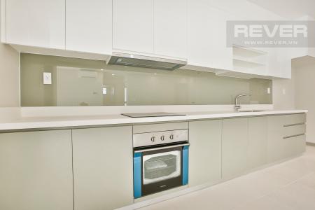 Bếp Căn hộ The Gold View 3 phòng ngủ tầng thấp tháp B nội thất cơ bản