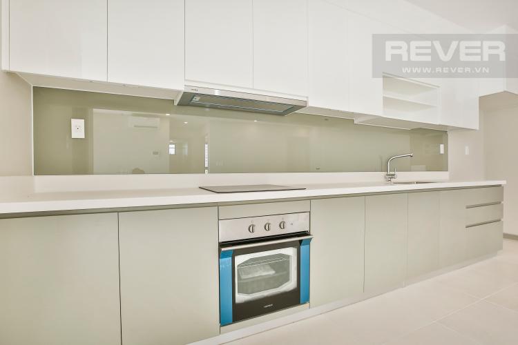 Bếp Căn hộ The Gold View 3 phòng ngủ tầng thấp tháp B nội thất cơ bản