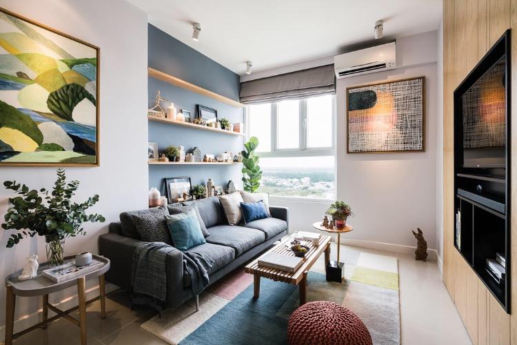 Phòng khách căn hộ The Park Residence Bán căn hộ view thành phố The Park Residence tầng cao, đầy đủ nội thất.