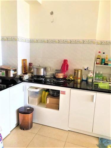 Phòng bếp căn hộ Linh Tây Tower, Thủ Đức Căn hộ chung cư Linh Tây Tower nội thất đầy đủ, view thoáng mát.