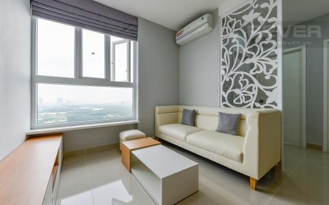 Phòng khách Căn góc The Park Residence tầng cao, view đẹp tháp B2