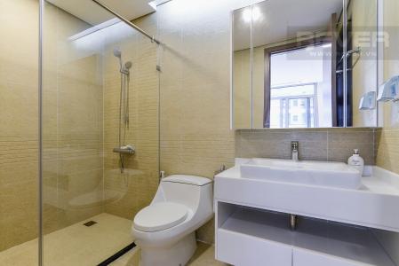 Phòng tắm 1 Căn hộ Vinhomes Central Park 2 phòng ngủ, tầng trung P2, nội thất đầy đủ