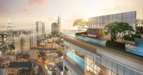 Video: Cất nóc dự án căn hộ hạng sang The Marq Quận 1