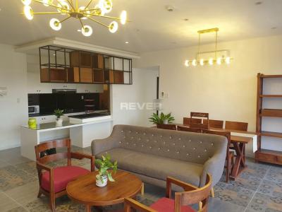 Phòng khách căn hộ Happy Valley, Quận 7 Căn hộ Happy Valley hướng Nam, bàn giao đầy đủ nội thất sang trọng.