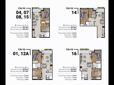 mặt bằng căn hộ River Panorama Bán căn hộ River Panorama sắp được bàn giao, tiện ích đa dạng