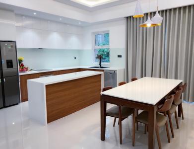 Phòng bếp nhà phố Palm Residence, Quận 2 Nhà phố Palm Residence hướng Nam, khu dân cư an ninh, tri thức cao. 