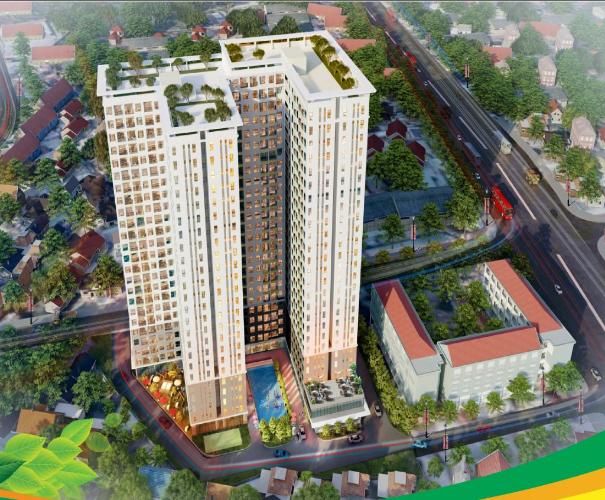 Tổng quan Bcons Green view Căn hộ Bcons Green View tầng trung, hướng Tây Bắc.