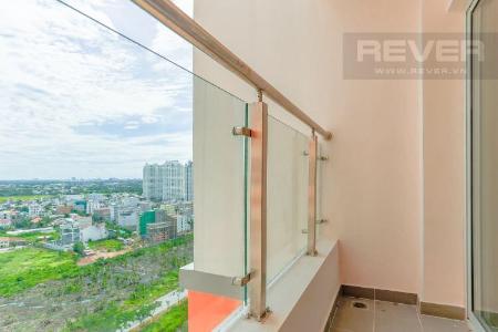 Ban công căn hộ DRAGON HILL 2 Bán hoặc cho thuê căn hộ 2 phòng ngủ Dragon Hill 2, diện tích 75m2, đầy đủ nội thất, hướng ban công Tây Nam