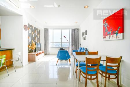 Phòng Khách căn hộ Sunrise City Bán căn hộ Sunrise City 2PN, đầy đủ nội thất, diện tích 105m2, view hồ bơi và thành phố