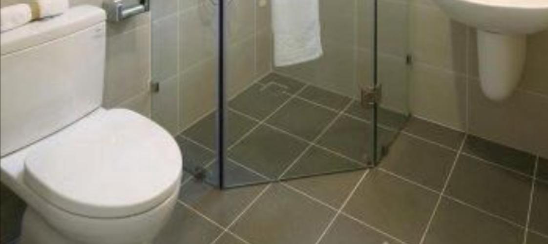 Phòng tắm Căn hộ Diamond Lotus Căn hộ Diamond Lotus nội thất đầy đủ, view sông kênh Bến Nghé.