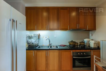 Phòng Bếp Duplex 1 phòng ngủ Saigon Pavillon nội thất đầy đủ