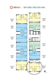 Sơ đồ căn hộ Citi Esto Bán nhanh căn hộ 2 phòng ngủ tầng cao Citi Esto, hướng Đông Bắc, hỗ trợ vay, giao dịch nhanh.