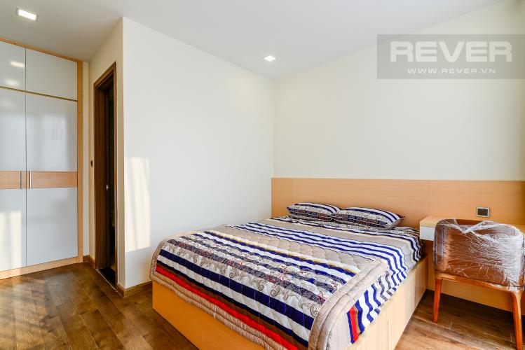 Phòng Ngủ 1 Căn hộ Vinhomes Central Park 2 phòng ngủ tầng trung P7 full nội thất