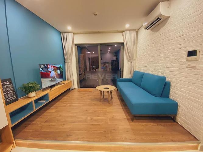 Phòng khách căn hộ Diamond Lotus, Quận 8 Căn hộ Diamond Louts nội thất đầy đủ, view thoáng mát.