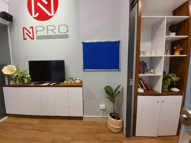 Phòng khách căn hộ RIVERGATE RESIDENCE Bán căn hộ RiverGate Residence 1PN, tháp B, diện tích 26m2, đầy đủ nội thất