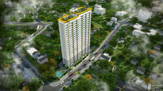 Tổng quan Bcons Suối Tiên Căn hộ Bcons Suối Tiên tầng trung, ban công hướng Tây Nam.