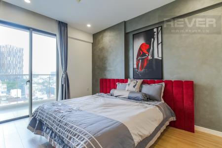 Phòng Ngủ 1 Cho thuê căn hộ Masteri Millennium 3PN, diện tích 107m2, đầy đủ nội thất, view Bitexco
